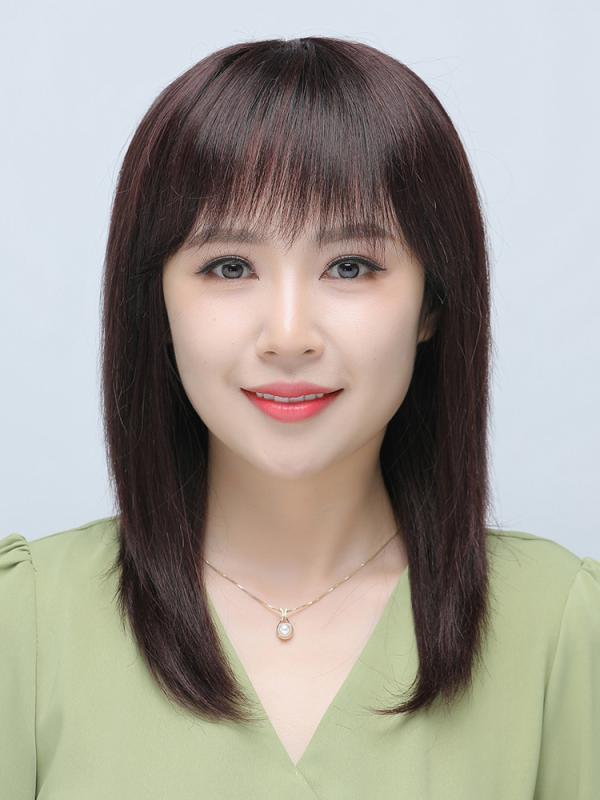 女性用 かつら 女性用 ウィッグ フル リアル ヘア ミディアム レングス ストレート 中年 高齢 ママ ス..