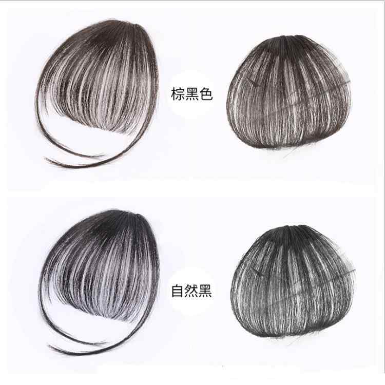 女性用 かつら 許 昌 ウィッグ 前髪 ミニ エア バング フェイク レディース リアル