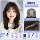 女性用 かつら 女性用 ウィッグ フル ヘッド セット すべて 人 毛 ナチュラル 年齢を 感じさせにくい ミディアム レングス ふわふわ 鎖骨 ヘア ショート...