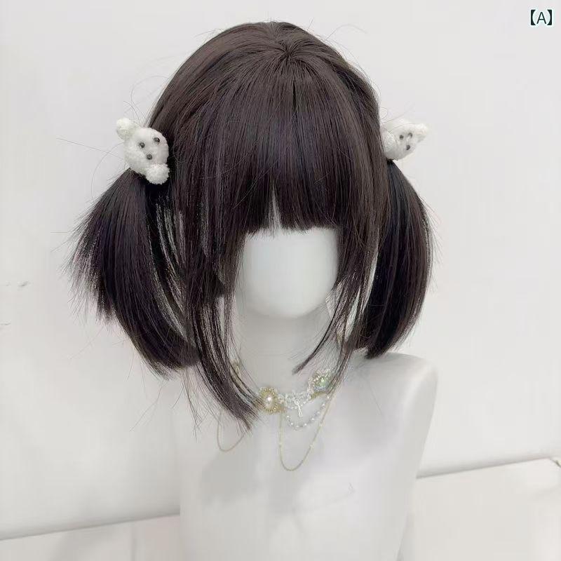 女性用 かつら 仙 雲 佳 人 ウィッグ ロリータ シミュレーション ロング ヘア 女性 二 次元 ストレート..