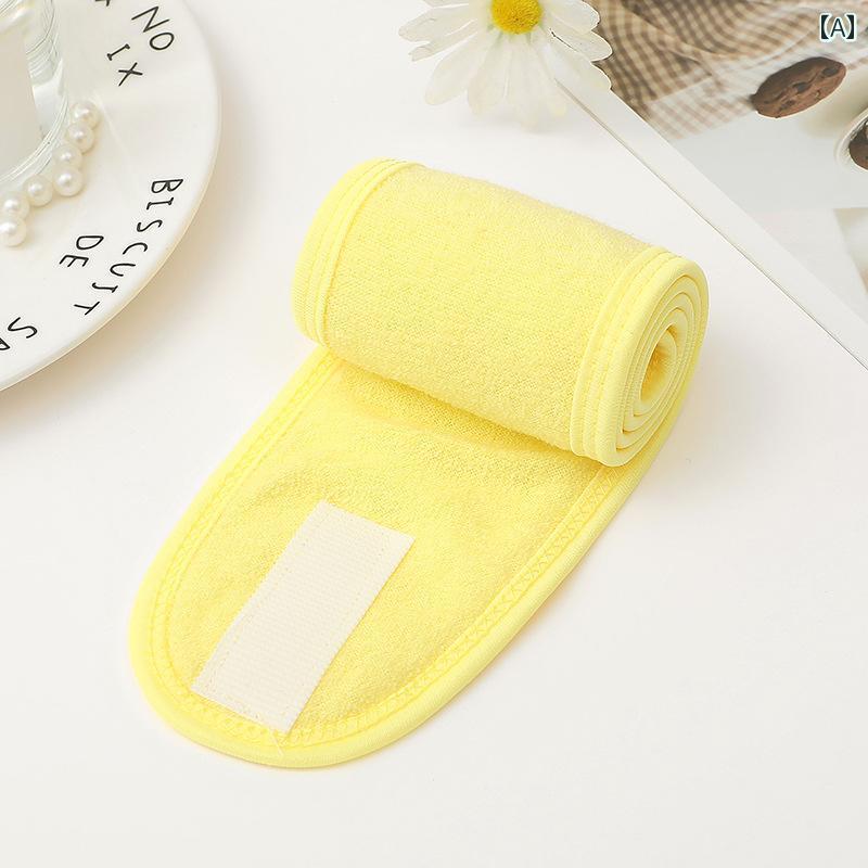 吸水 リストバンド 顔と 髪を 洗って 湿気を 防いでください。 スポーツや 外出時に 便利な 幅広の 縁..