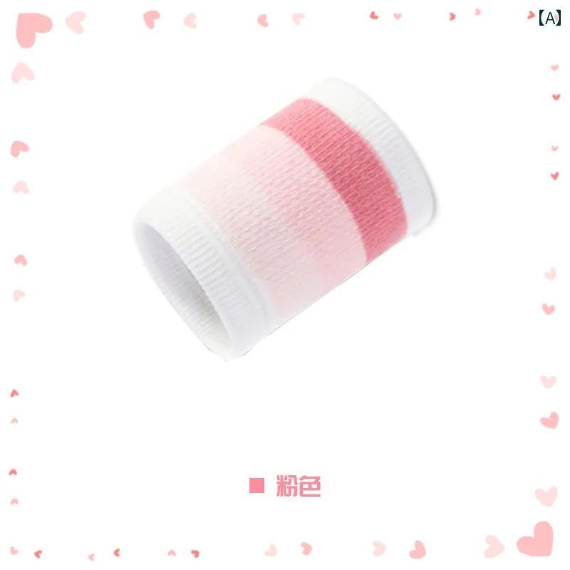 吸水 リストバンド 女の子 傷跡を 隠す 女性用 ストライプ リスト ガード かわいい スポーツ ヨガ フィットネス 通気性と 薄さ