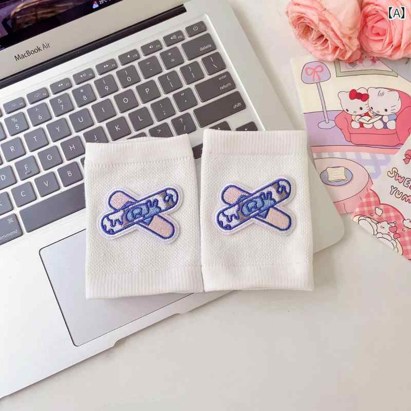 吸水 リストバンド かわいい 猫の 爪 リスト バンド 女性用 Y2K ガール 拡張 傷 カバー 夏 通気性 保護