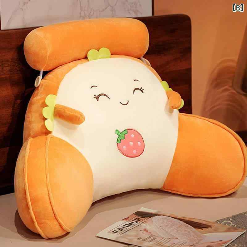 枕 クッション ベッド サイド クッション 大きい 背もたれ 柔らかい かわいい 腰 ...