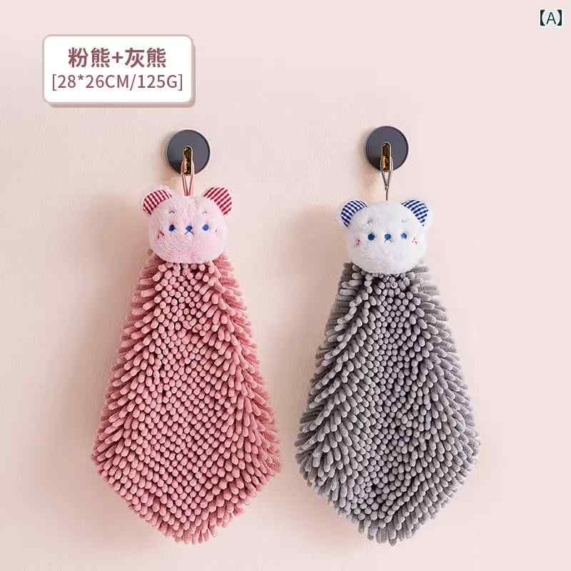 ハンカチ ハンドタオル 和風 シェニール ハンドタオル 吊り下げ 式 吸水性 布 キッチン バス ルーム 速乾 かわいい 子供用 厚手 ハンカチ