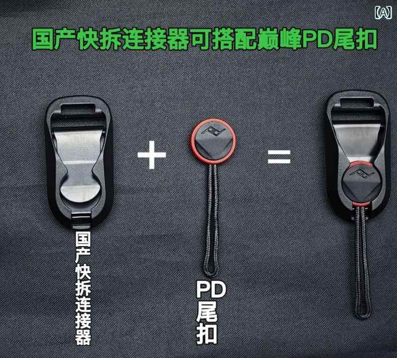 ショルダー　ロープ　ストラップ 匞 心の クイックリリースバックル ソフト ロープ ストラップ ポータ..