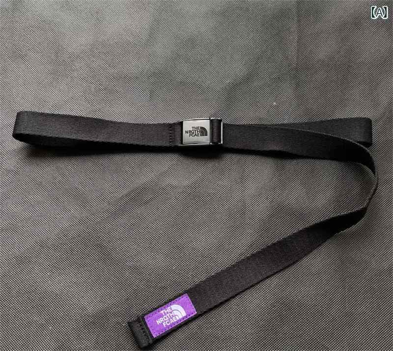 レディース　ベルト　カジュアル パープル レーベル バックル アウトドア ベルト キャンバス ナイロン ..