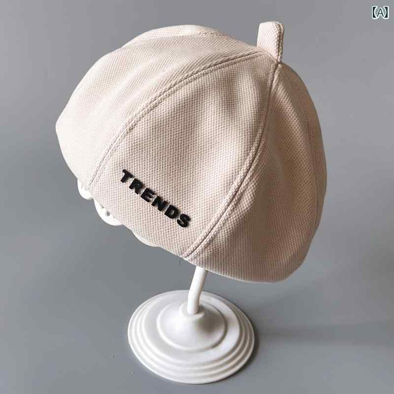 ベビー 帽子 春秋 子供用 ベレー 帽 春秋 女の子用 ウィッグ 八角形 帽子 プリンセス かぼちゃ 冬 ベビ..