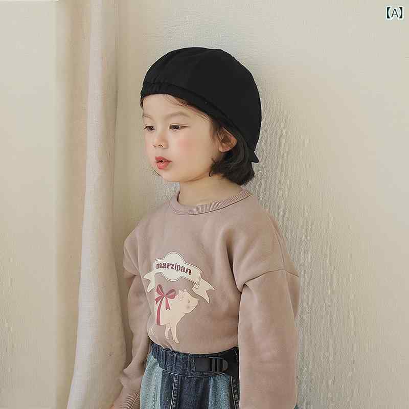 ベビー 帽子 春秋 子供用 ベレー 帽 春秋に 使える 万能な つばの 短い ダックビル ハット 男の子と 女..