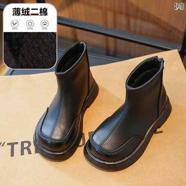 ブーツ 秋冬 子供用 女の子 ブーツ 2024秋冬 チェルシー 2 綿 子供用 春秋 ベビー ...
