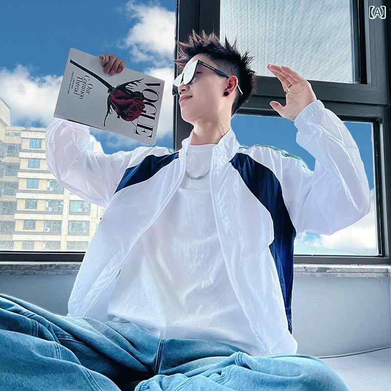 ワークジャケット メンズ 夏の の 日焼け防止 服 メンズ 薄手 ジャケット 2025 釣り アウトドア