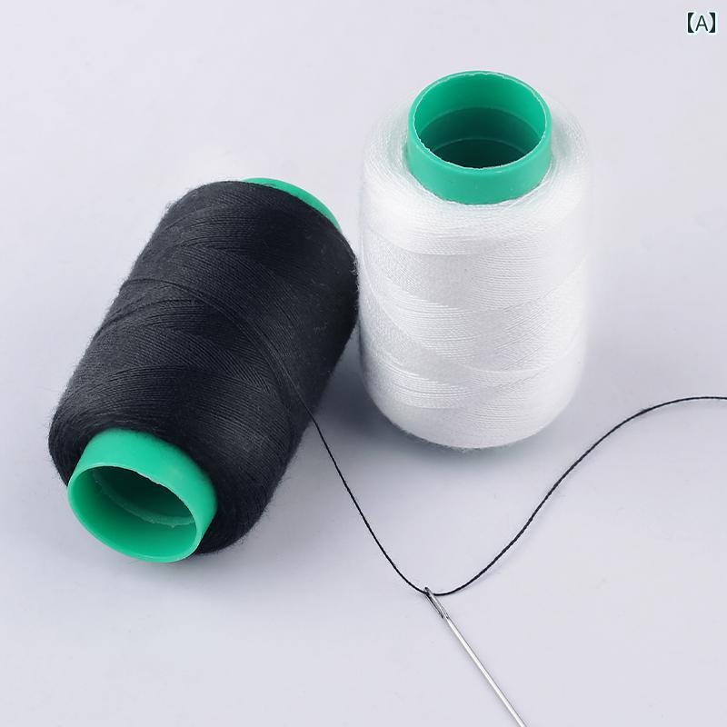 DIY パッチワーク 家庭用 手縫い 糸 セット 白黒 縫い 針 多 色 縫製 服 太 ミシン 専用