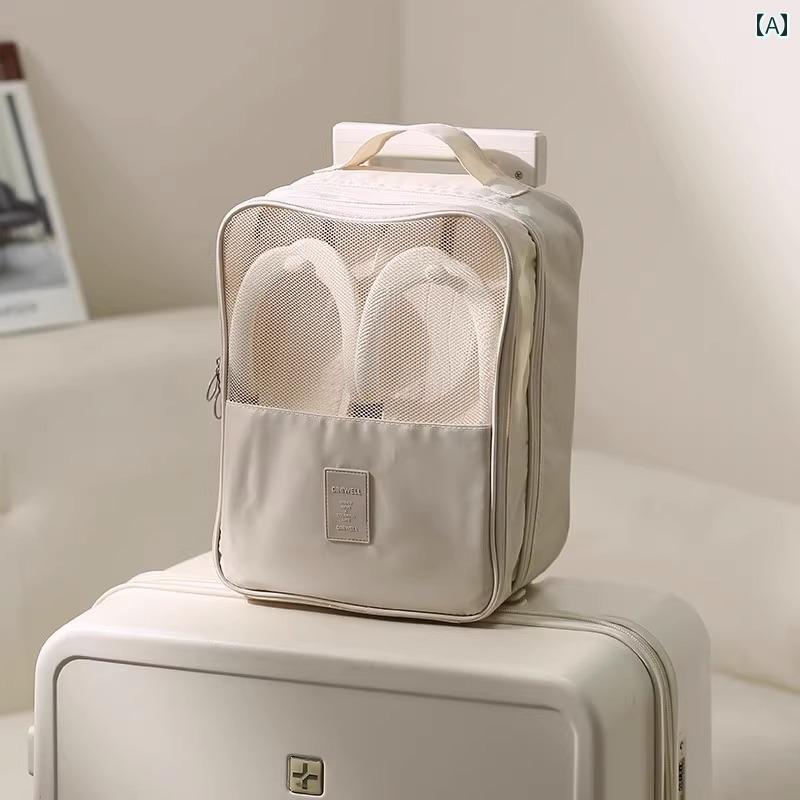 旅行用 収納 バッグ 靴 収納 バッグ アウトドア 旅行 用品 必需 品 シューズ スポーツ パッキング 防水..