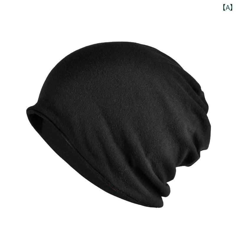 レディース ターバン ファッション スカーフ 春秋に 使える コットン イヤーマフ 無地 ターバン ハット..