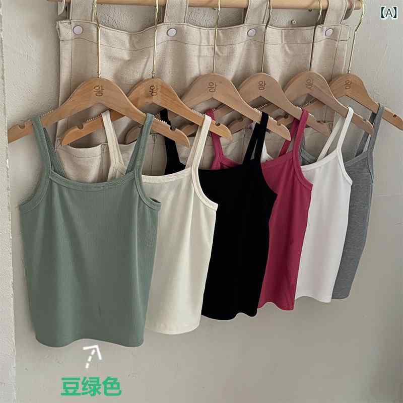 キッズ タンクトップ 女の子用 Sun Xiaomei キッズ 韓国 女の子 夏 ベスト 2025 子供用 ノースリーブ ..