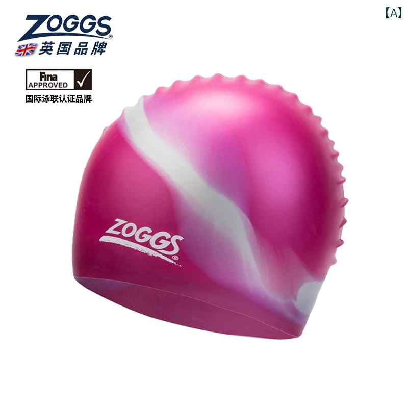 スイミング キャップ 帽子 英国製 ZOGGS スイミング キャップ 女性用 塩素 防止 防水 髪を 締め付けな..