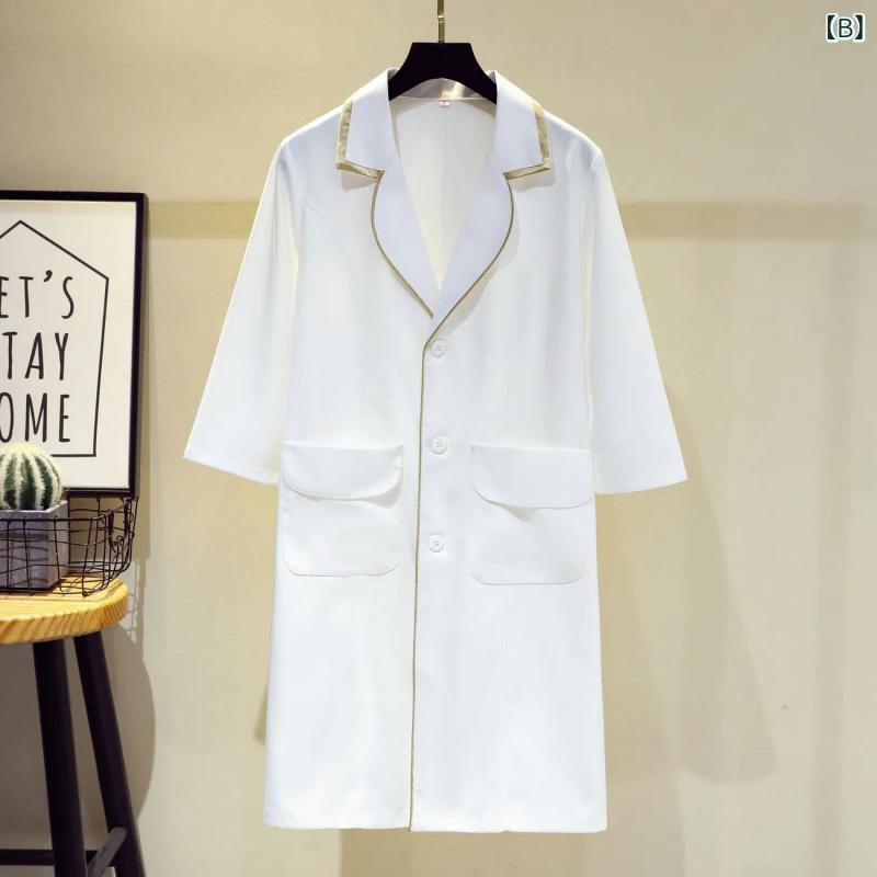 サポートシェアグローバルの美容室 エステ サロン 制服 女性用 長袖 短袖 トップス ブラウス 仕事着 快適 軽量 ユニフォーム｜アングル2