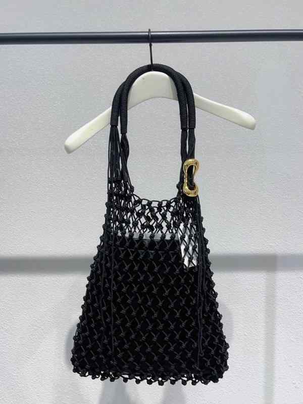 Tote Bag Type - レディース 大容量 トートバッグ メッシュ 編み込み ショルダーバッグ ハンドバッグ シンプル 個性派 鞄 普段使い 軽量 肩掛け 女性用