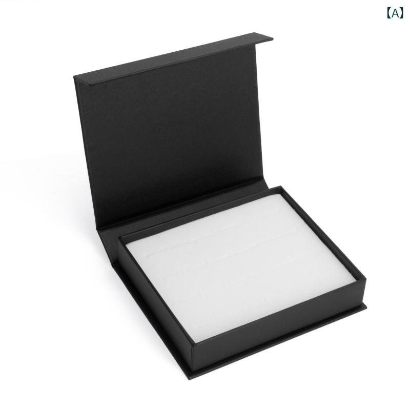 メンズ アクセサリー 収納ボックス 中国 レトロ 高級感 紙製 カフスボタン ネクタイクリップ 美しい ギフトボックス 整理整頓 コンパクト