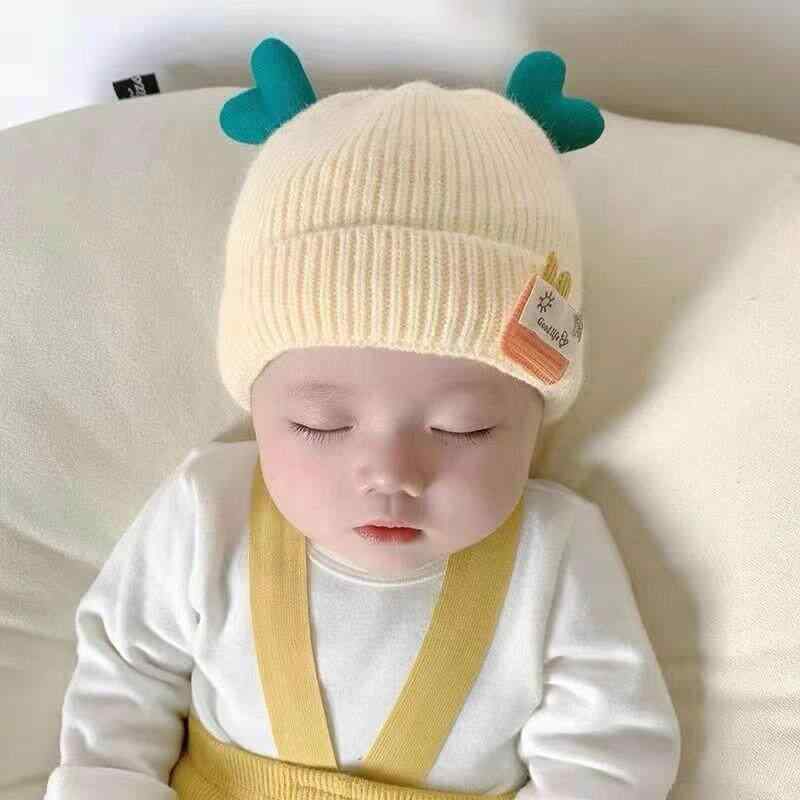 帽子 ベビー用 秋冬 ニット帽 子供用 幼児 新生児用 暖かい 毛糸帽 かわいい 赤ち...