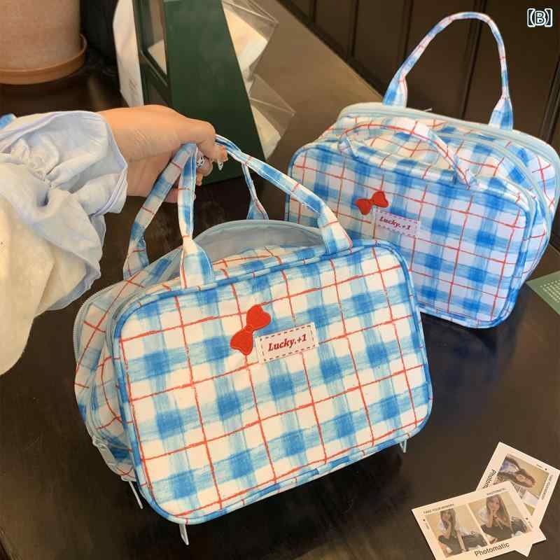 ポーチ レディース 旅行用 トラベルポーチ 化粧ポーチ 洗面用具入れ 収納バッグ メイクポーチ コスメバッグ ピンク系 大容量 仕切り 多機能 撥水 軽量 便利 整理 整頓 出張 合宿 修学旅行 普段使い 持ち運び 携帯用 コスメケース 小物入れ メイク s-share-global-11115766 サポートシェアグローバル サンプル画像3