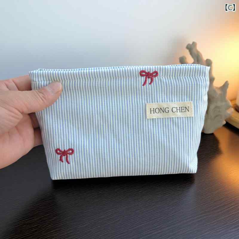 コスメポーチ レディース 大容量 化粧ポーチ 洗面用具入れ メイクポーチ 鞄 バッグ トラベルポーチ 刺繍入り 収納袋 かわいい おしゃれ 小物入れ 整理整頓 多機能 持ち運び 携帯用 軽量 コンパクト 耐久性 旅行用品 出張用 衛生用品整理 雑貨 お出 s-share-global-11115791 サポートシェアグローバル サンプル画像3