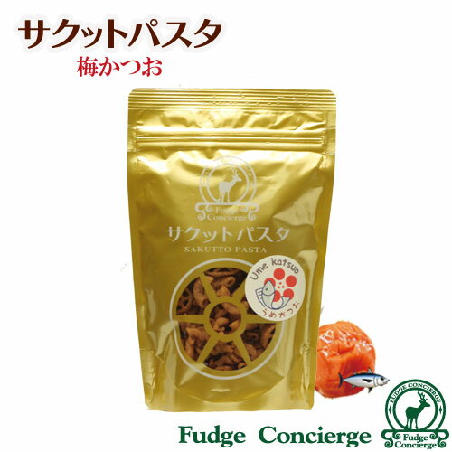 サクットパスタ　梅かつお ＜揚げパスタスナック＞パスタのお菓子 フライドパスタ　サクッサクッ　ビー..