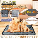 ペットマット 犬 猫 ペット用ホットカーペット 加熱パッド 加熱パッド電気ヒーター ヒーターマット ペットマット クッション ヒーター 暖房器具 噛み付く防止 防水シート 防水 お漏らし ワイドサイズ防水素材使用 おむつ替えシート 速乾 抗菌 消臭 繰り返し利用可能