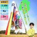 「子供の日を祝う!」こいのぼり ベランダ 鯉のぼり こどもの日 端午の節句 こいのぼり マンション 庭 取付金具orスタンド ポール 庭用鯉のぼり カラフル ト...