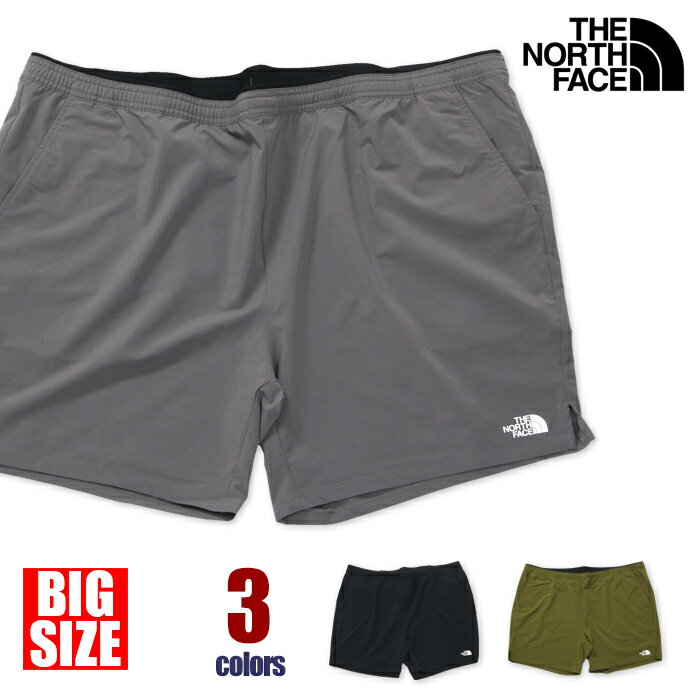 【ビッグサイズ】【3XL～5XL】ノースフェイス ハーフパンツ メンズ 大きいサイズ USAモデル 