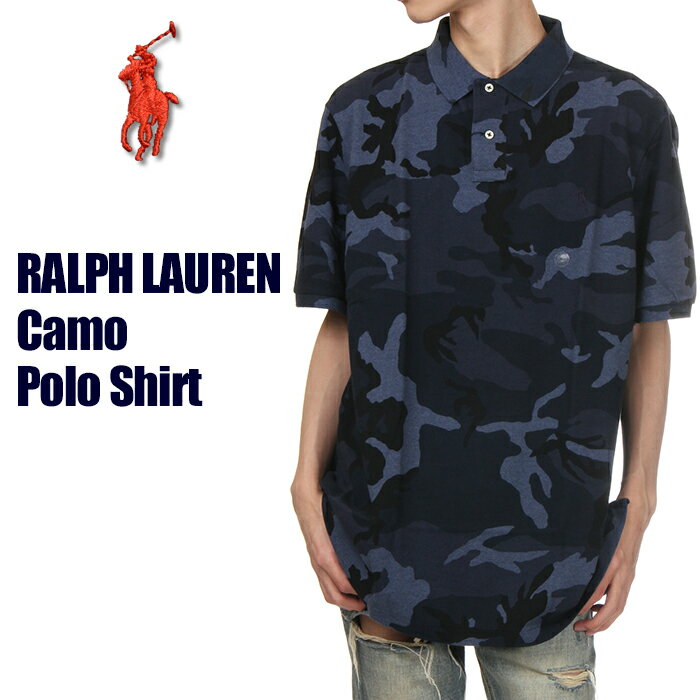 ラルフローレン ポロシャツ メンズ 大きいサイズ POLO RALPH LAUREN 半袖 無地 鹿の子 ビッグサイズ ビッグシルエット アメカジ USA ブランド ファッション クリスマス プレゼント 男性 女性 紺 迷彩 S M L XL XXL