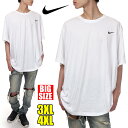 ナイキ ペアTシャツ 【ビッグサイズ】【3XL・4XL】ナイキ Tシャツ メンズ レディース 大きいサイズ USAモデル NIKE 半袖 Tシャツ ブランド ロゴ ゆったり 大きめ ビッグシルエット ビッグT 特大 オーバーサイズ ヒップホップ ダンス 衣装 おしゃれ カジュアル 白 3XL 4XL DJ8497