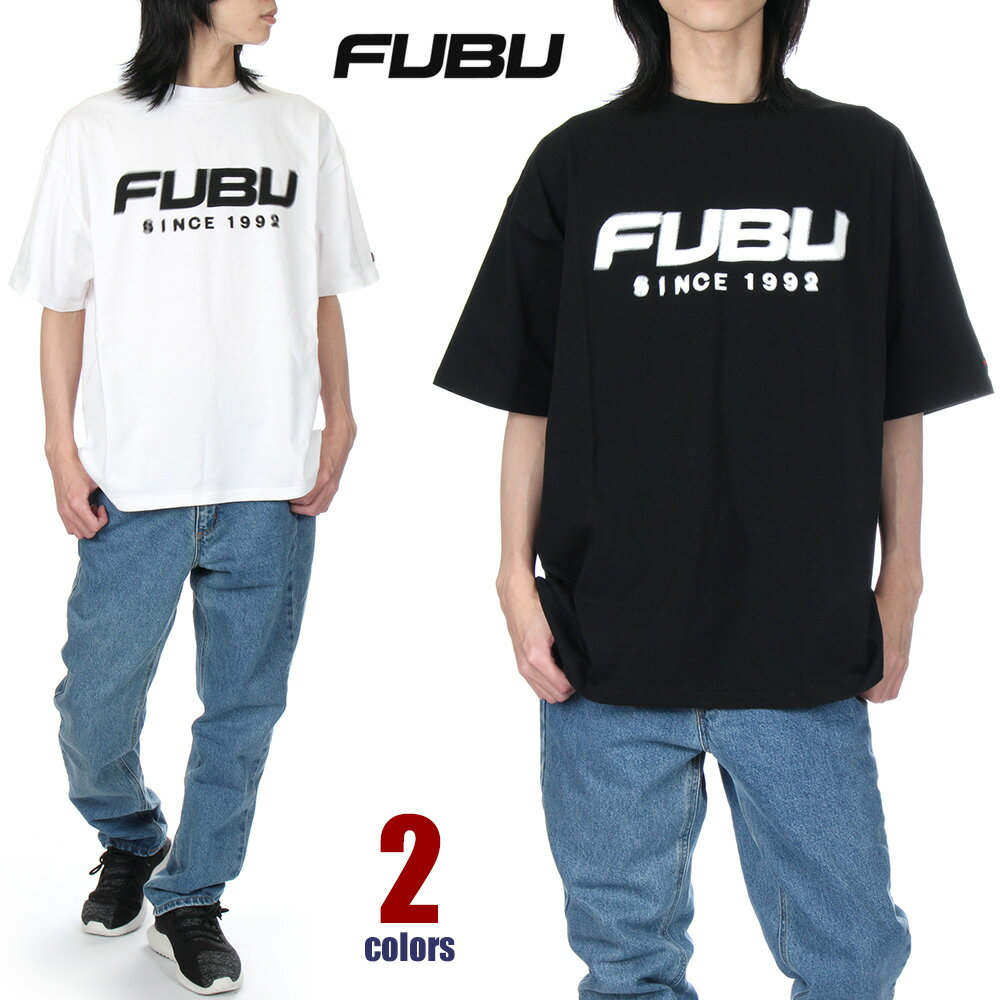 【ゆったりシルエット】FUBU Tシャツ メンズ レディース キッズ フブ 半袖Tシャツ 大きいサイ