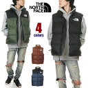 【USAモデル】ノースフェイス ダウン ベスト メンズ THE NORTH FACE 1996レトロヌプシベスト アウトドア 防寒 撥水加工 軽量 保温 大きいサイズ ビッグシルエット ビッグサイズ ブランド 黒 紺 カーキ 茶 男性 NF0A3JQQ