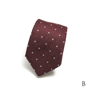 【半額以下】エンポリオ アルマーニ EMPORIO ARMANI ネクタイ メンズ シルク 総柄 2色展開 ネイビー レッド MADE IN ITALY イタリア ブランド ビジネス ギフト プレゼント