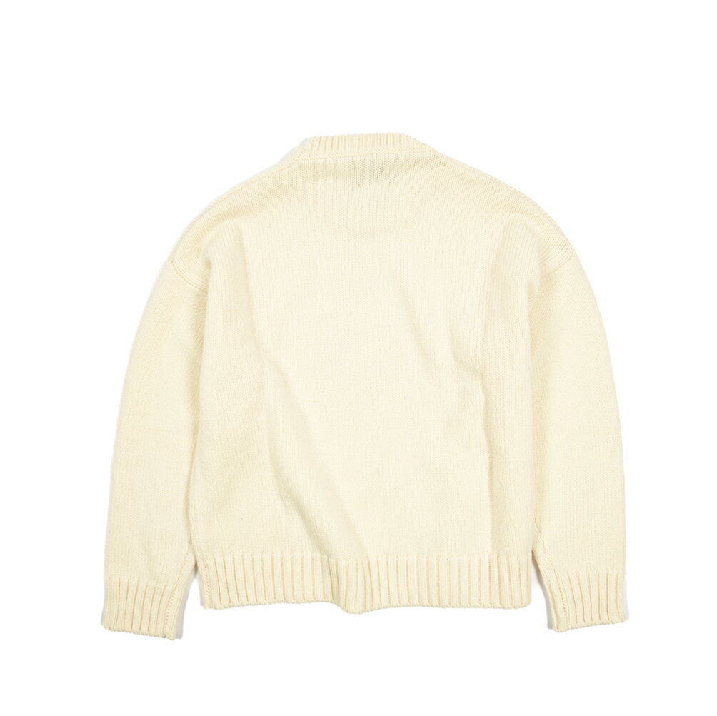 【秋冬先行セール】 ピーティートリノ PT TORINO ニットセーター クルーネック ミドルゲージ 長袖 秋冬 メンズ ヴァージンウール 100% メリヤス編み ホワイト イタリア ブランド PT01 MADE IN ITALY