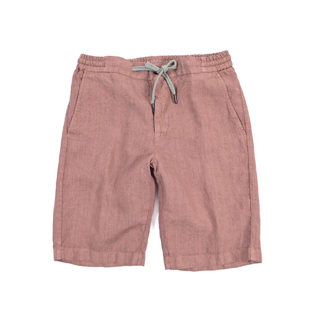 樂天商城 - 【春夏先行セール】【40％OFF】 ベルウィッチ BERWICH SHORT SPIAGGIA-GD スピアッジア バミューダ 麻ショーツ ノータック ハーフパンツ ショートパンツ 春夏 メンズ リネン 100% ピンク イタリア ブランド MADE IN ITALY