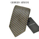 【P20倍】【SALE】 ジョルジオ アルマーニ GIORGIO ARMANI ネクタイ オールシーズン メンズ シルク 100% レジメンタル ネイビー イタ...