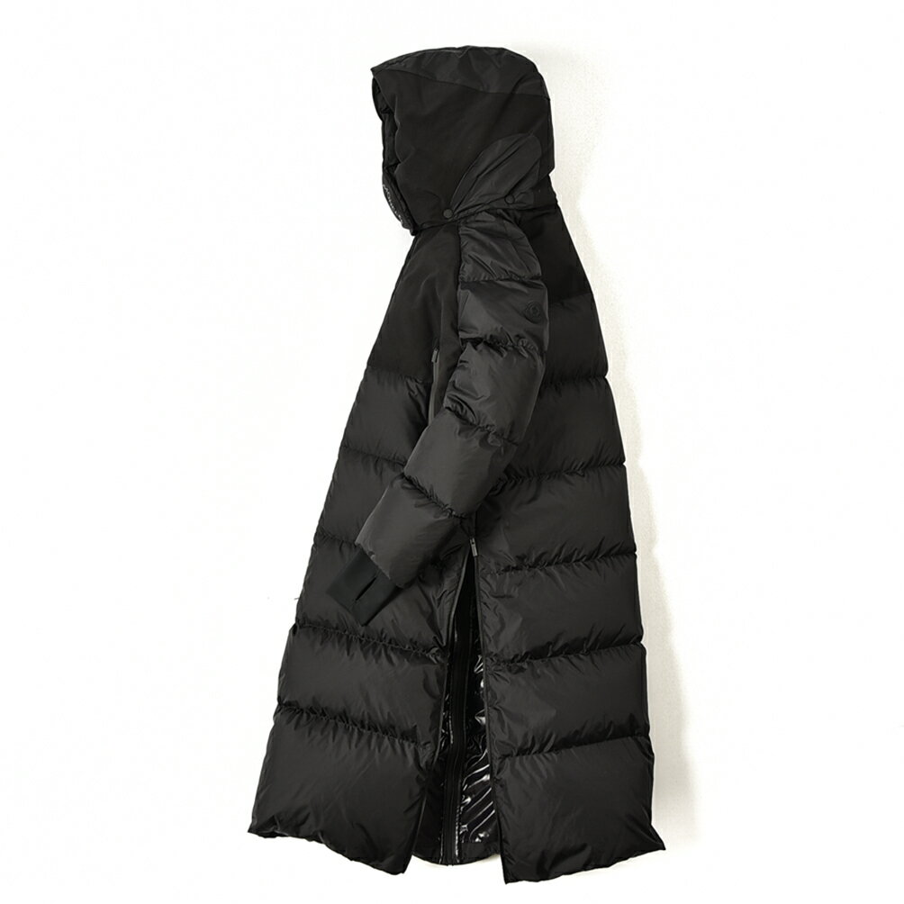 【SALE】モンクレール MONCLER HELIOTROPE ロングダウンジャケット 「MATT BLACK」コレクション ダウンコート フーディー 秋冬 レディース ブラック マキシ丈 イタリア ブランド