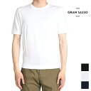 楽天ガルダローバミラノグランサッソ GRAN SASSO VINTAGE ORGANIC COTTON ニットTシャツ 半袖 ニットセーター クルーネック 春夏 メンズ ヴィンテージ オーガニックコットン 3色展開 イタリア ブランド MADE IN ITALY