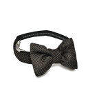 トムフォード TOM FORD パピヨン 蝶ネクタイ ボウタイ メンズ アセテート シルク バーズアイ ダークブラウン イタリア ブランド MADE IN IT...