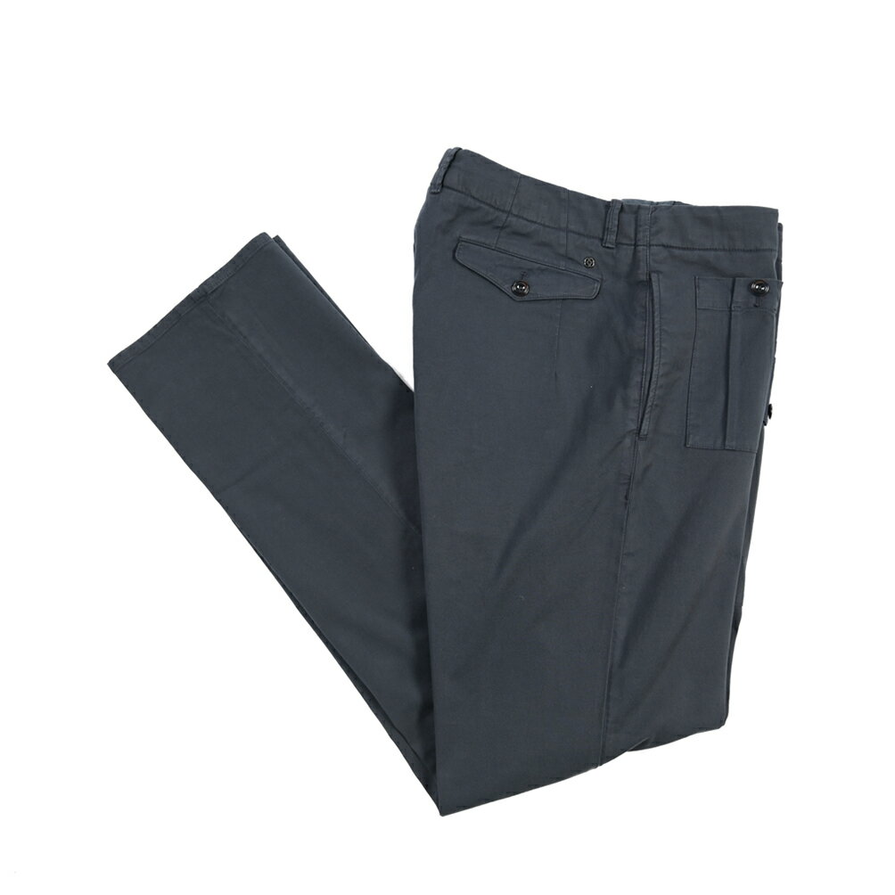 樂天商城 - 【春夏先行セール】【40％OFF】 ジーティーアー GTA LORENZO ロレンツォ COMFORT コンフォート コットンスラックス ノータック カジュアルパンツ 春夏 メンズ 製品染め コットン ストレッチ ネイビー イタリア ブランド