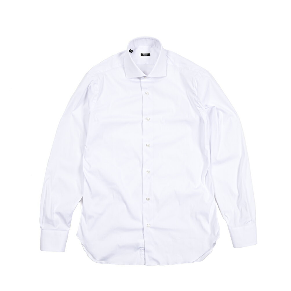 バルバ BARBA ドレスシャツ ワイシャツ ホリゾンタルカラー 長袖 オールシーズン メンズ cucito a man（2枚目）