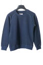 カングラ Kangra ニットセーター クルーネック エルボーパッチ ネイビー 子供服 キッズ ジュニア 【サイズ6(6歳)】【シルク混】【カシミア混】