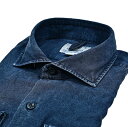 【P20倍】 オリアン ORIAN DENIM DIVISION デニムディヴィジョン デニムシャツ ドレスシャツ ホリゾンタルカラー 長袖 メンズ Slim ...
