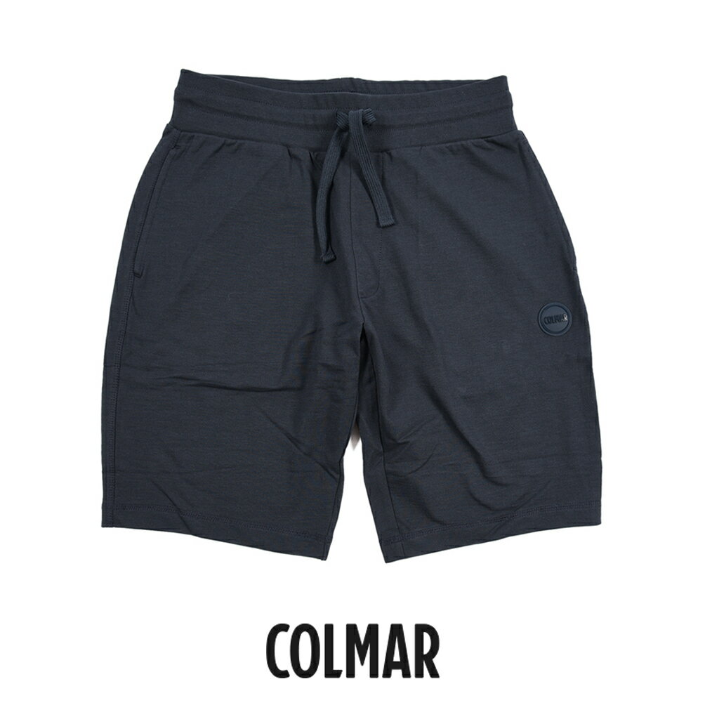 乐天商城 - 【SALE】 コルマー COLMAR 【2026年 春夏新作】 スウェット ショーツ ハーフパンツ ライトウェイト コットンジャージー 春夏 メンズ セットアップ対応 REGULAR FIT コットンストレッチ ネイビー イタリア ブランド COLMAR ORIGINALS