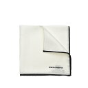 【スーパーDEAL】 ドルチェ&ガッバーナ DOLCE & GABBANA ポケットチーフ メンズ シルク 100% 無地 ホワイト イタリア ブランド MAD...
