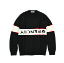 【スーパーDEAL】 【SALE】 ジバンシー GIVENCHY ニットセーター クルーネック ミドルゲージ 長袖 秋冬 春 3シーズン メンズ コットン 10...