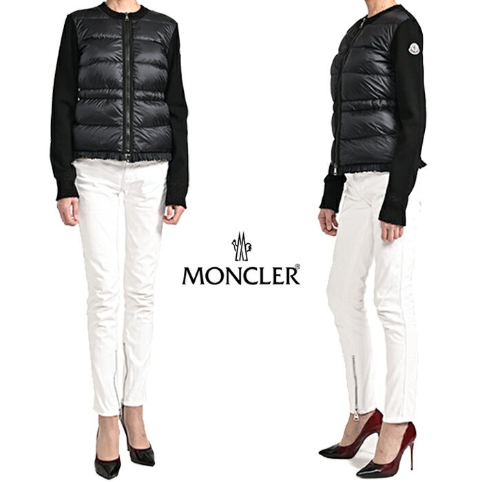 楽天市場】モンクレール ニットコンビダウンジャケットの通販