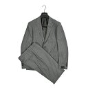【サマーSALE】 タリアトーレ TAGLIATORE 【2025年 春夏新作】 2FBR26B01 テーラードスーツ 2Bシングル ピークドラペル ノータック 春夏 メンズ ヴァージンウール 100% ストライプ グレー イタリア ブランド MADE IN ITALY